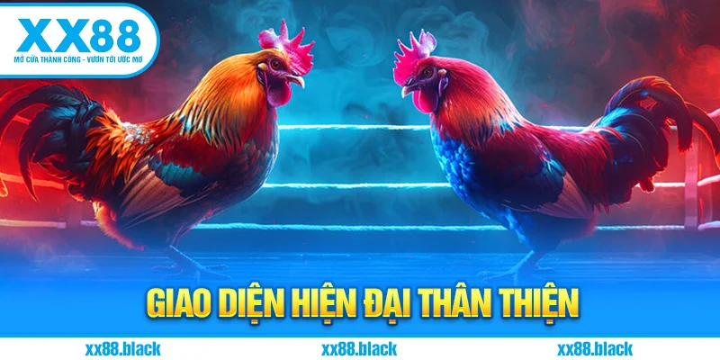 Giao diện hiện đại thân thiện